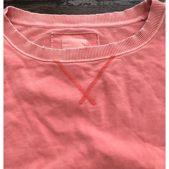 American Eagle Womens Small Pink Long sleeve Crewneck Sweatshirt - Picture 2 of 6